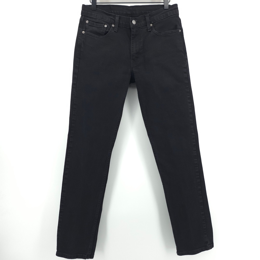 Levis 511 Mens Slim Fit Jeans 32x32 Black Denim Pants